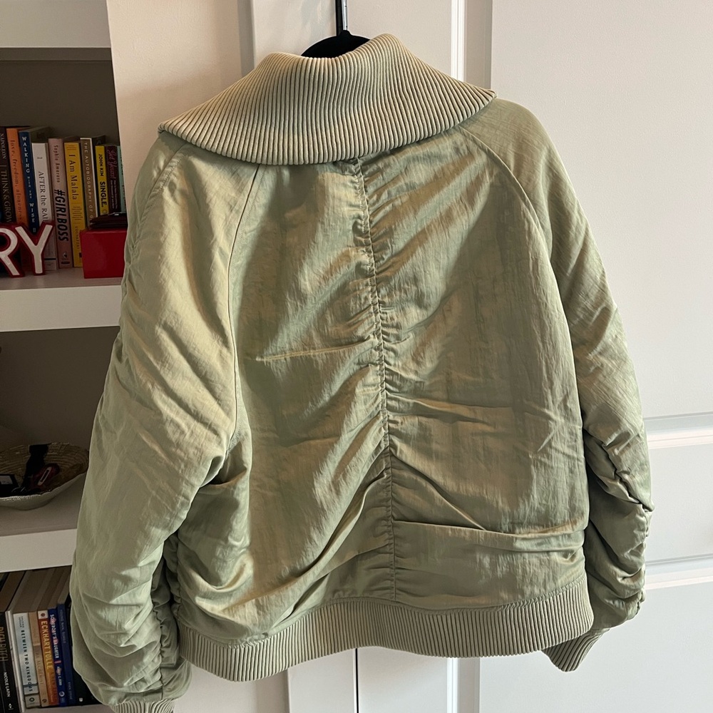 KBB by KAHLANA Women’s The Shawl Collar Jacket Olive Green (NWT) - Picture 5 of 8